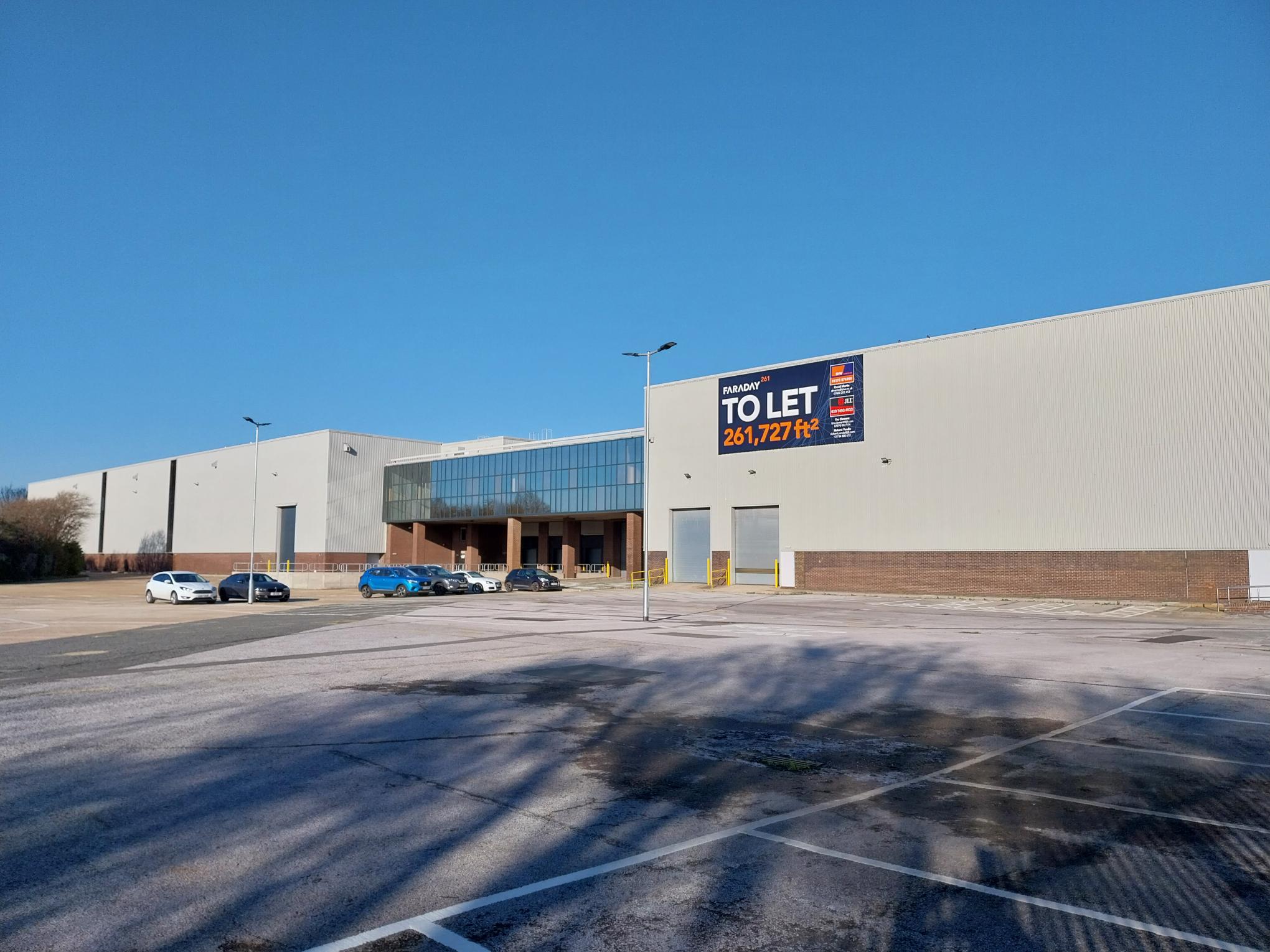 SHW markets largest single industrial unit on the South Coast