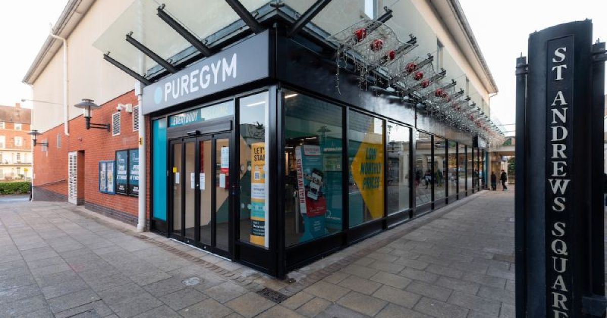 Pure Gym opens at St Andrews Square shopping centre, Droitwich