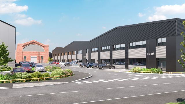 Aureon Partners and Arax Properties get the Green Light for 300,000 sq ft of new manufacturing & logistics space at Falcon Park, Loughborough